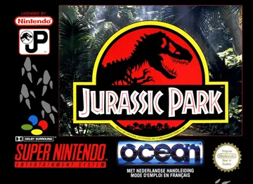 Jurassic Park (France) box cover front